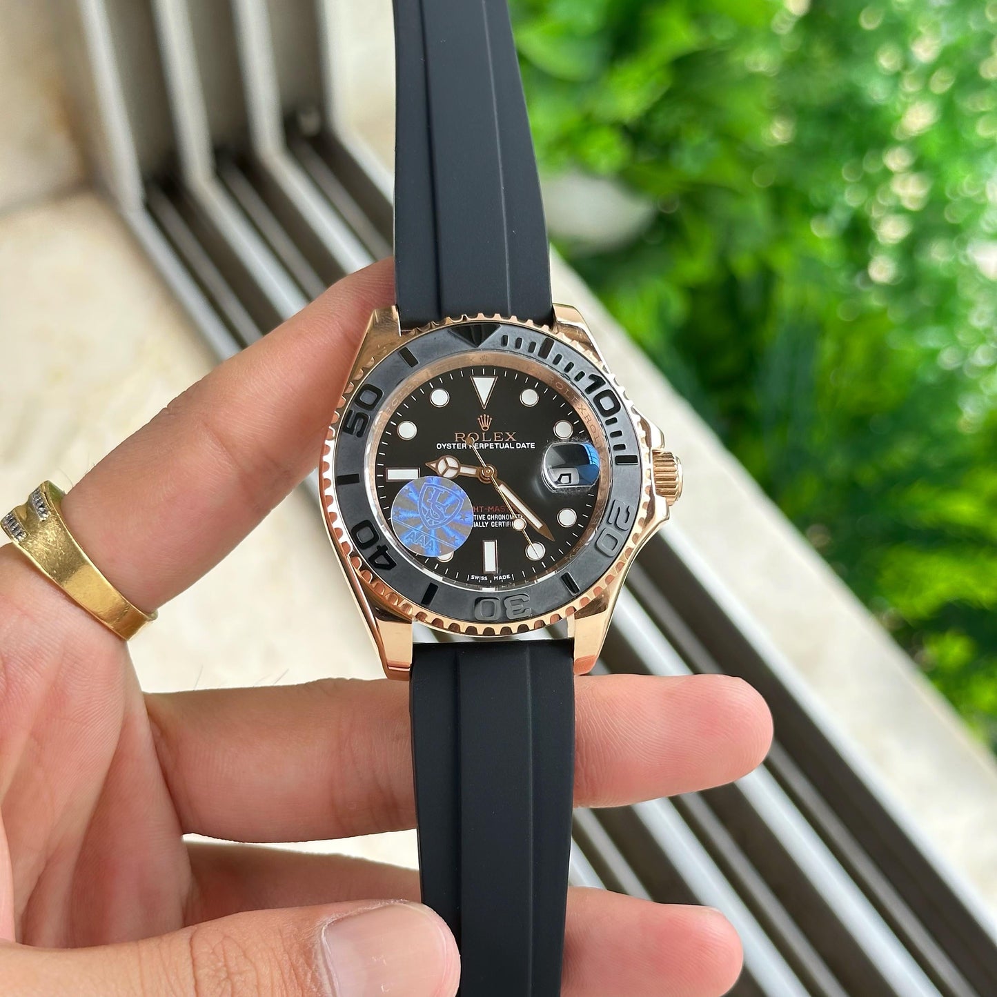 Submariner Oyster Yacht-Master – 7AA Premium Men’s Watch (42mm) – RoseGold | Gold | Silver