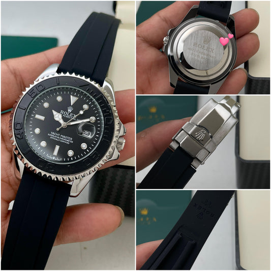 Submariner Oyster Yacht-Master โ 7AA Premium Menโs Watch (42mm) โ RoseGold | Gold | Silver