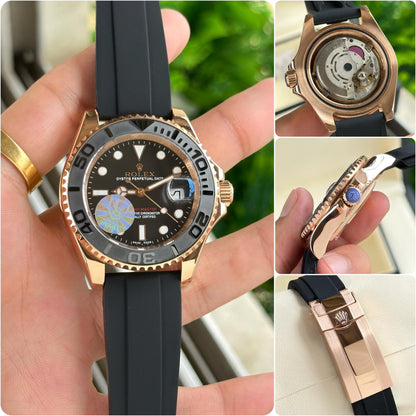 Submariner Oyster Yacht-Master – 7AA Premium Men’s Watch (42mm) – RoseGold | Gold | Silver
